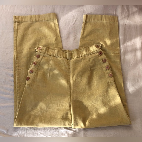 Ilana Kohn Lindy pants in Ochre - Picture 1 of 8